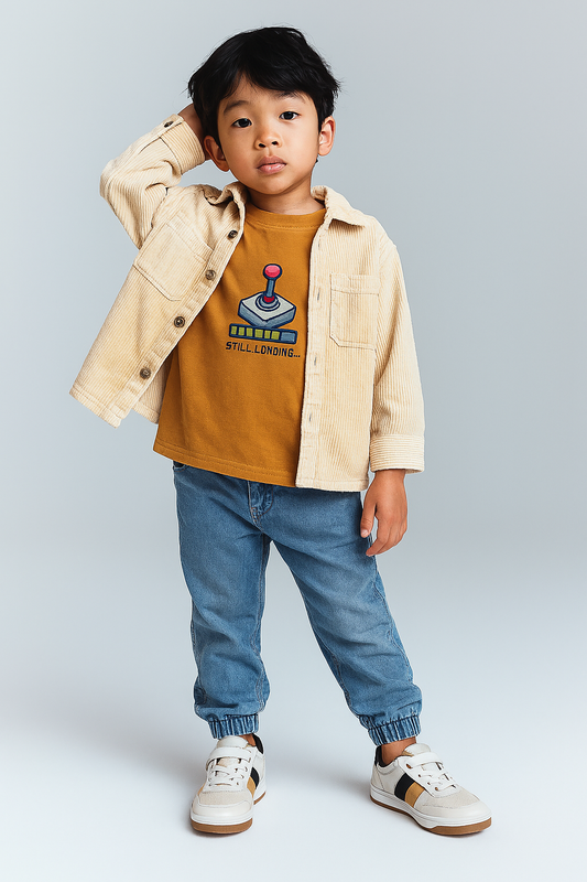 Boy's  Neck T-Shirt