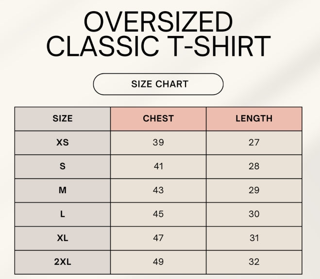 Oversized Classic T-Shirt